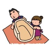 イメージ:入浴準備